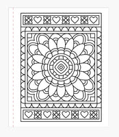 Large Print Coloring Book Color Me Calm - ToyTime