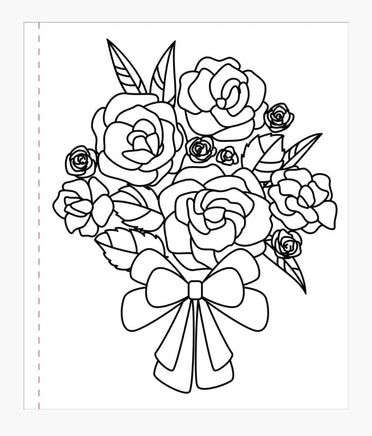 Large Print Coloring Book Home Sweet Home - ToyTime
