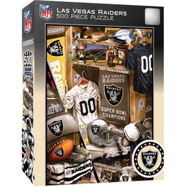 Las Vegas Raiders Locker Room Puzzle - ToyTime