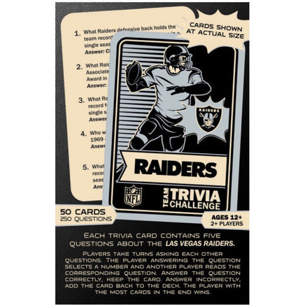 Las Vegas Raiders Trivia - ToyTime