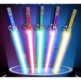 Laser Sword 2 - in - 1 Creative Telescopic Glow/Flash Stick Toy - ToyTime