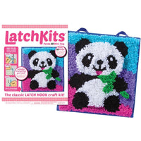 Latch Kits Panda 3D Mini Rug - ToyTime