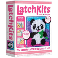 Latch Kits Panda 3D Mini Rug - ToyTime