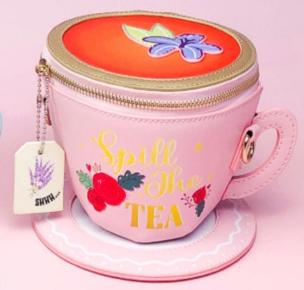 Lavender Tea Cup Crossbody - ToyTime