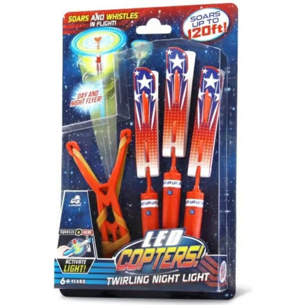 Led copters twirling night light - ToyTime