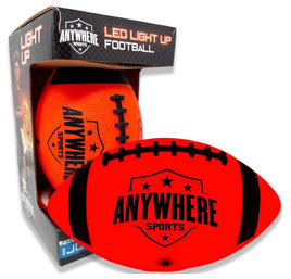 LED Light Up Anywhere Football Premium Rubber - ToyTime