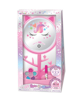 LED Light Up Mirror with Cosmetics - ToyTime