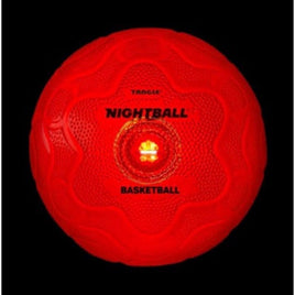 Led Night Ball Basketball Red - ToyTime