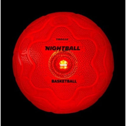 Led Night Ball Basketball Red - ToyTime