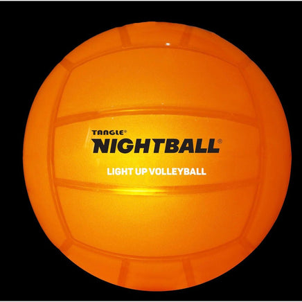 Led Nightball Orange Volleyball - ToyTime