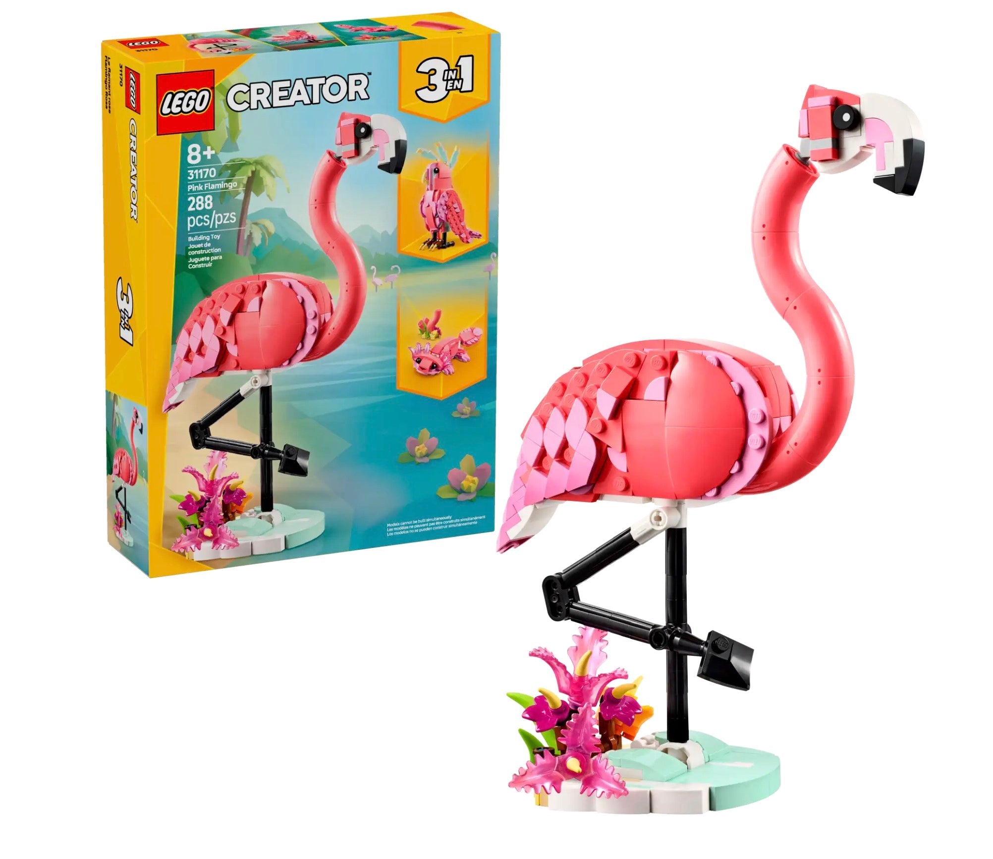 Lego 3-in-1 Birds and Axolotl - ToyTime| ToyTime