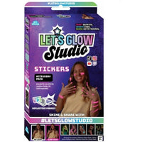 Let's Glow Studio Accessory Stickers Craft Kit - ToyTime