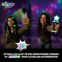 LetsGlow Studio Influencer Kit with Clip Light - ToyTime