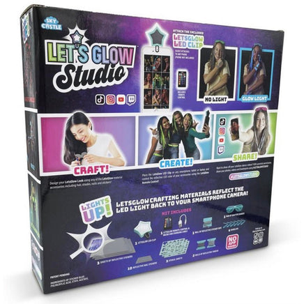 LetsGlow Studio Influencer Kit with Clip Light - ToyTime