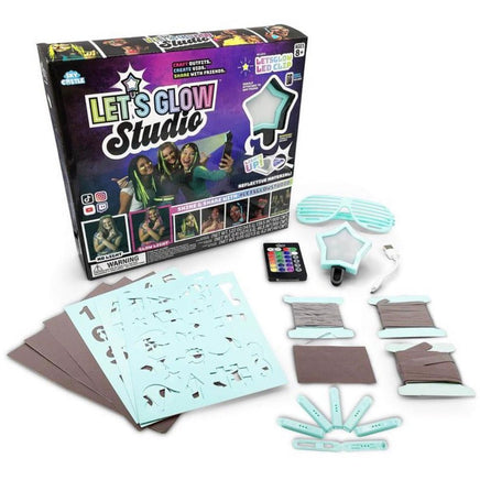 LetsGlow Studio Influencer Kit with Clip Light - ToyTime