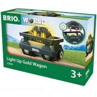 Light Up Gold Wagon - ToyTime