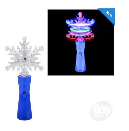 Light Up Snowflake Wand 10 inch - ToyTime