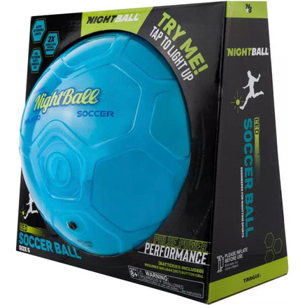 Light Up Soccer Ball Blue...@Tangle - ToyTime