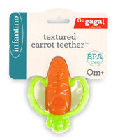 Lil Nibbles Textured Silicone Teether Carot - ToyTime