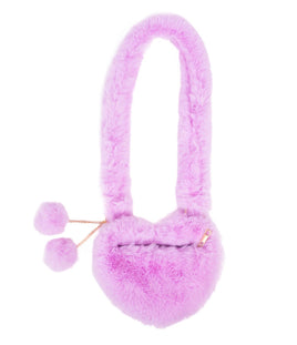 Lilac Love Furry Purse - ToyTime