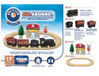 Lionel 17 Piece Hudson Wood Train Set Deluxe Edition - ToyTime