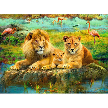 Lions in the Savanna 500pc puzzle - ToyTime