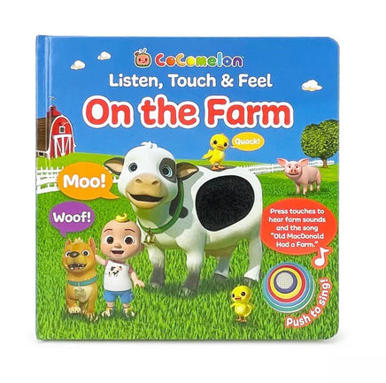 Listen Touch & Feel On The Farm Cocomelon - ToyTime