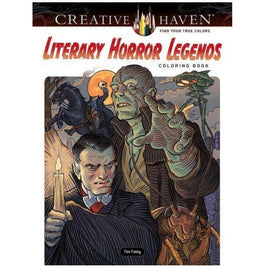 Literary Horror Legends Coloring Book - ToyTime