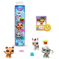 Littlest Pet Shop Pet Trio Tube Assort Zoo Pets - ToyTime