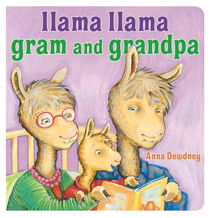 Llama Llama Gram and Grandpa Book - ToyTime