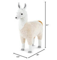 Llama Plush standing Plush Large - ToyTime