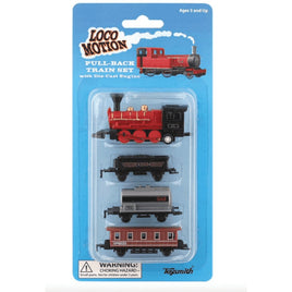 Loco Motion Pull Back Train toys...@Toysmith - ToyTime