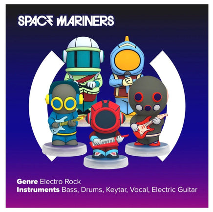 Loops Lab Space Mariners Galactic Rock Band - ToyTime