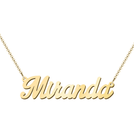 Lumiela Name Necklace (K - Z) - ToyTime