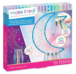 Lunar Dream Catcher With Lights Blue - ToyTime