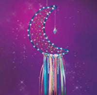 Lunar Dream Catcher With Lights Blue - ToyTime