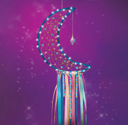Lunar Dream Catcher With Lights Blue - ToyTime