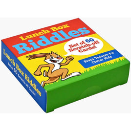 Lunch box riddles scratch off deck - ToyTime