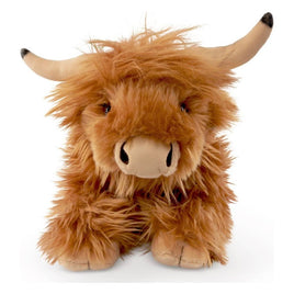 Lying Highland Cow AN777 - ToyTime