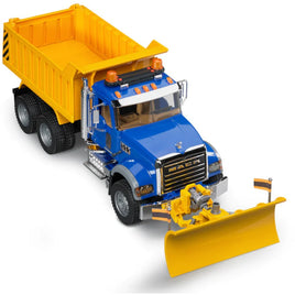 Mack Granite Dump Truck With Snow Plow - ToyTime