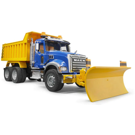 Mack Granite Dump Truck With Snow Plow - ToyTime