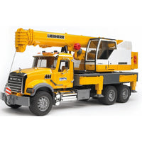 Mack Granite Liebherr crane truck - ToyTime