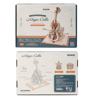 Magic Cello Music Box Wooden Puzzle - ToyTime