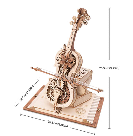 Magic Cello Music Box Wooden Puzzle - ToyTime