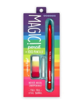 Magic Pencil With Eraser Red - ToyTime