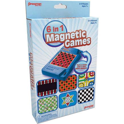 Magnetic Games 6 in 1 - ToyTime