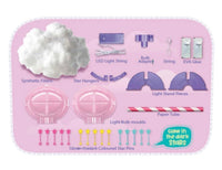 Make Your Own 16.5 Inch Fluffy Rainbow Cloud Light - ToyTime