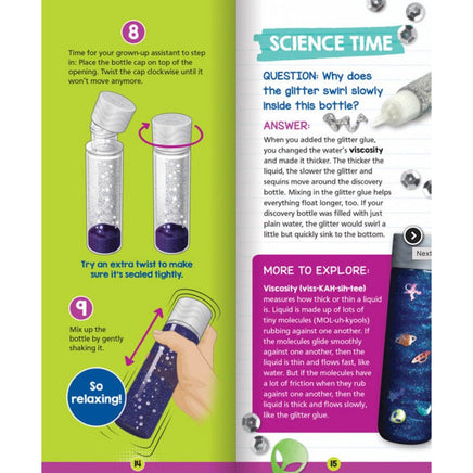 Make Your Own Discovery Bottle…@Klutz - ToyTime