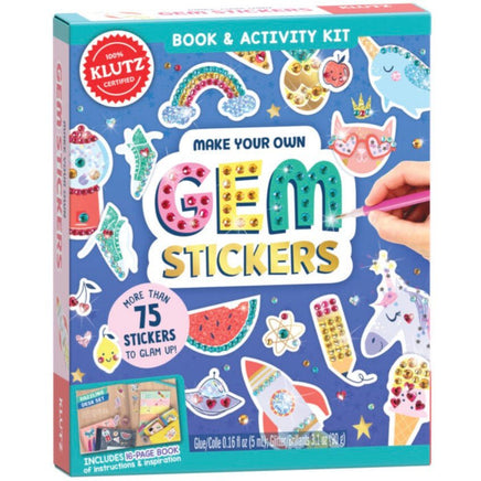 Make Your Own Gem Stickers..@Klutz - ToyTime