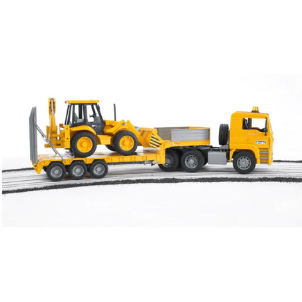 MAN TGA Low Loader w/ JCB Backhoe Loader 02776 - ToyTime